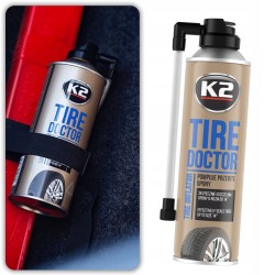 Koło Zapasowe w Sprayu Sealer do Naprawy Dziurawych Opon K2 TIRE DOCTOR