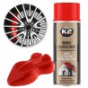 Lakier do zacisków i bębnów hamulcowych 400ml K2 BRAKE CALIPER PAINT RED