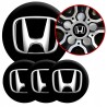 4 Emblematy Dekielki na Felgi Kołpaki Koła HONDA KOMPLET TOP 53mm