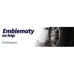 4 Emblematy Dekielki na Felgi Kołpaki Koła HONDA KOMPLET TOP 53mm