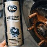 Szybkoschnący smar miedziowy K2 MIEDŹ SPRAY 400 ML WYSOKOTEMPERATUROWY