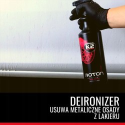SKUTECZNY Żel do mycia felg 1L K2 ROTON PRO CZERWONA FELGA