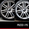 SKUTECZNY Żel do mycia felg 1L K2 ROTON PRO CZERWONA FELGA