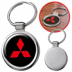 3D BRELOK Breloczek Zawieszka do Kluczy z LOGO Samochodu MITSUBISHI PREZENT