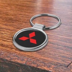 3D BRELOK Breloczek Zawieszka do Kluczy z LOGO Samochodu MITSUBISHI PREZENT