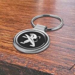 3D BRELOK Breloczek Zawieszka do Kluczy z Logiem Samochodu PEUGEOT PREZENT
