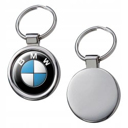 3D BRELOK Breloczek Zawieszka do Kluczy z Logiem Samochodu BMW PREZENT