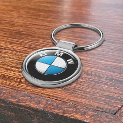 3D BRELOK Breloczek Zawieszka do Kluczy z Logiem Samochodu BMW PREZENT
