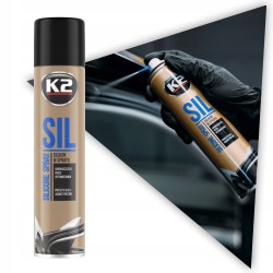 Spray do Uszczelek Samochodowych K2 SIL 300ml CHRONI Przed Przymarzaniem