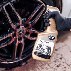 ZESTAW DETAILERA MINI K2:Płyn do Felg, Aplikator, Pędzelek, Szczotka