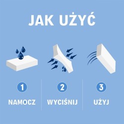 MAGICZNA GĄBKA K2 do czyszczenia plam zabrudzeń CZYŚCIK GĄBECZKA