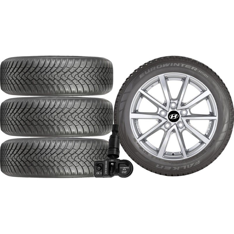 NOWE KOŁA ZIMA Hyundai i30 (PDE) Falken 225/45R17+TPMS*13 NOWE KOŁA ZIMA Hyundai i30 (PDE) Falken 225/45R17+TPMS*13