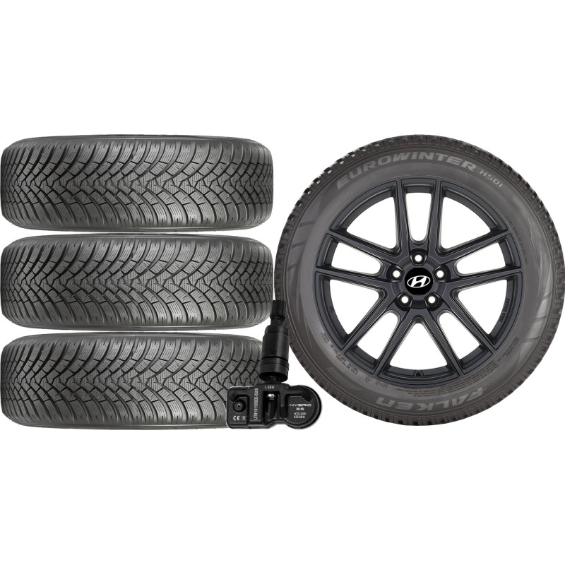 NOWE KOŁA ZIMA Hyundai i30 (PDE) Falken 225/45R17+TPMS*9 NOWE KOŁA ZIMA Hyundai i30 (PDE) Falken 225/45R17+TPMS*9