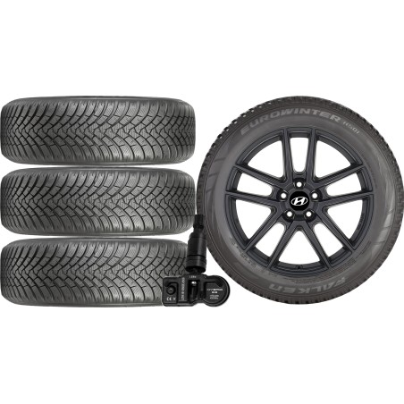 NOWE KOŁA ZIMA Hyundai i30 (PDE) Falken 225/45R17+TPMS*9