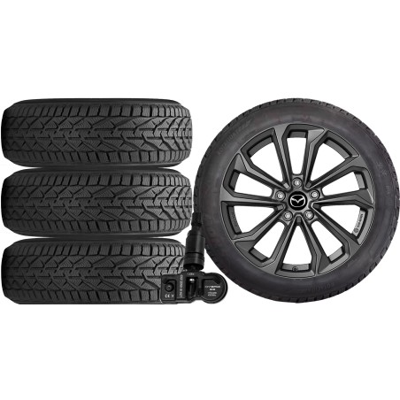 NOWE KOŁA ZIMA Mazda CX-3 (DJ1) Riken 215/60R16+TPMS*3