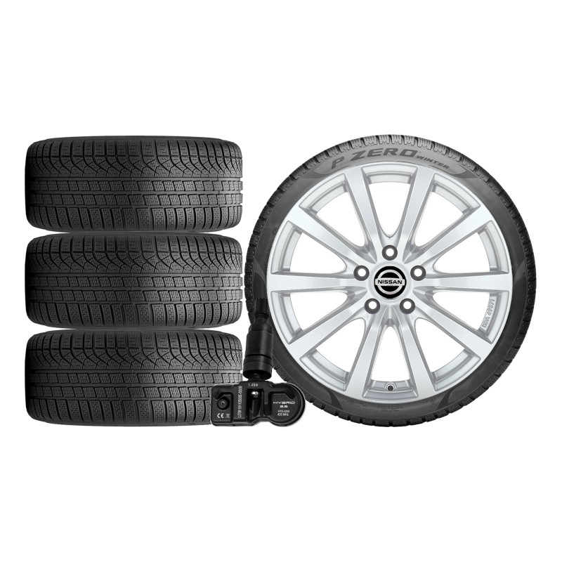 NOWE KOŁA ZIMA Nissan QASHQAI (J12) Pirelli 215/65R17+TPMS*30 NOWE KOŁA ZIMA Nissan QASHQAI (J12) Pirelli 215/65R17+TPMS*30
