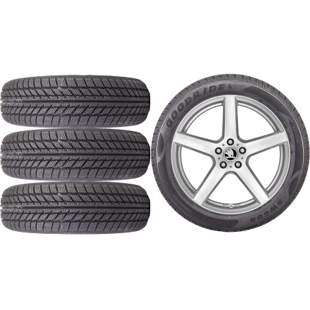 NOWE KOŁA ZIMA SKODA KamiQ (NW) Goodride 205/60R16*4