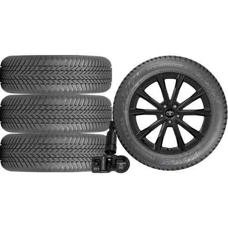 NOWE KOŁA ZIMA TOYOTA BZ4X Nokian 235/60R18+TPMS