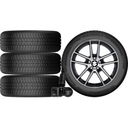 NOWE KOŁA ZIMA SUZUKI SX4 / S-Cross Barum 215/55R17+TPMS*11