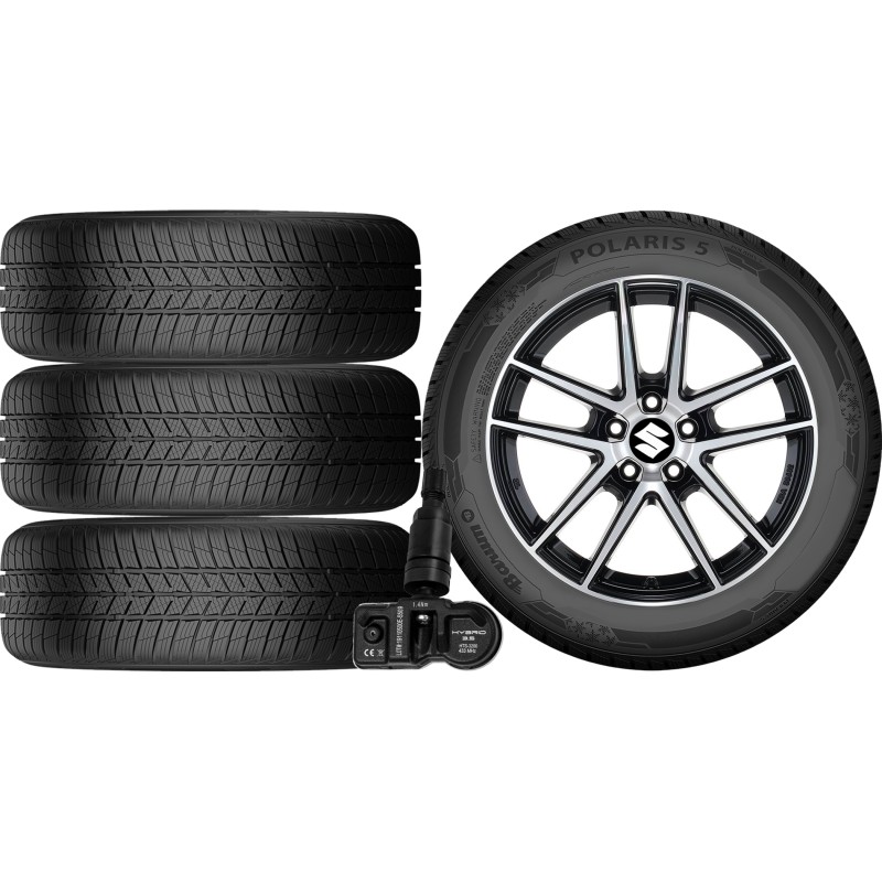 NOWE KOŁA ZIMA SUZUKI SX4 / S-Cross Barum 215/55R17+TPMS*11 NOWE KOŁA ZIMA SUZUKI SX4 / S-Cross Barum 215/55R17+TPMS*11