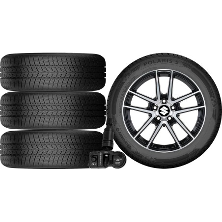 NOWE KOŁA ZIMA SUZUKI SX4 / S-Cross Barum 215/55R17+TPMS*11