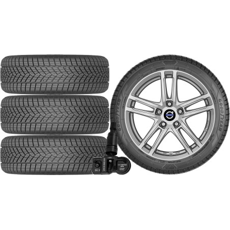 NOWE KOŁA ZIMA Volvo XC90 2 II GEN (L) Goodyear 235/55R19+TPMS*101