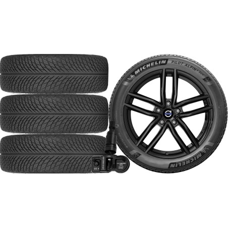 NOWE KOŁA ZIMA Volvo XC90 2 II GEN (L) Michelin 235/60R18+TPMS*8