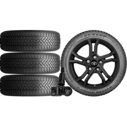 NOWE KOŁA ZIMA TOYOTA COROLLA XII 12 ZE1HE Dunlop 205/55R16+TPMS*7
