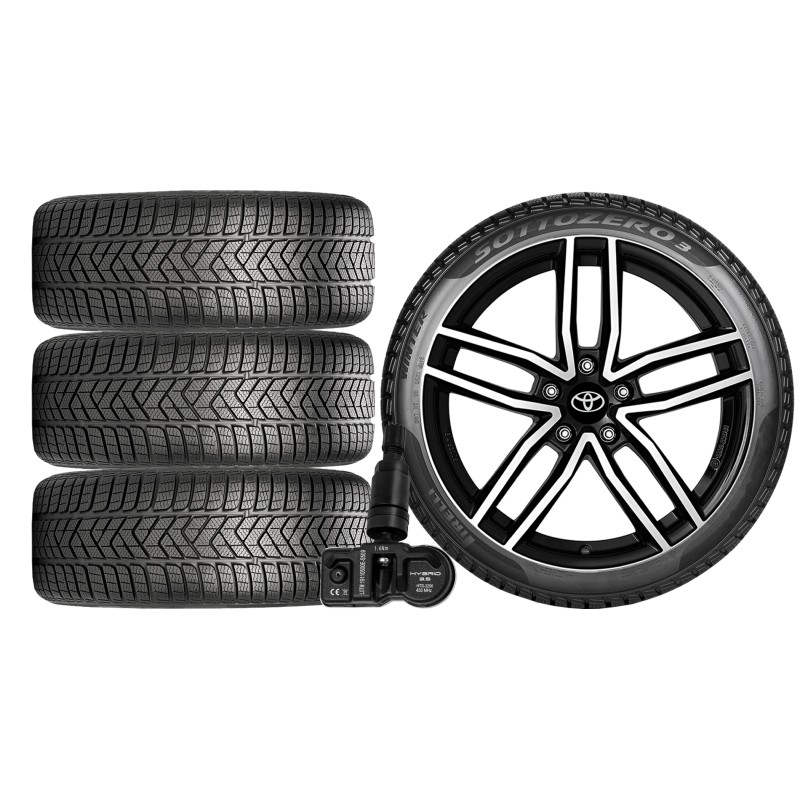 NOWE KOŁA ZIMA TOYOTA 2019.10 - Pirelli 235/45R18+TPMS*2 NOWE KOŁA ZIMA TOYOTA 2019.10 - Pirelli 235/45R18+TPMS*2