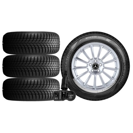 NOWE KOŁA ZIMA MERCEDES GLB X247 F2B Bridgestone 235/50R19+TPMS*10