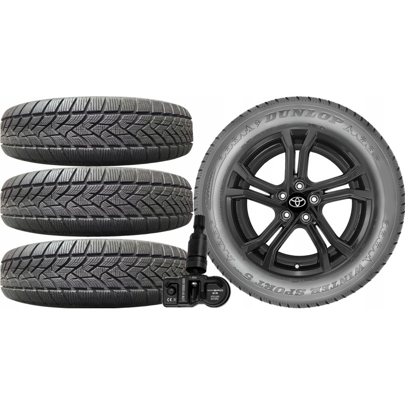 NOWE KOŁA ZIMA Toyota COROLLA Cross XG1TJ Riken 215/60R17+TPMS NOWE KOŁA ZIMA Toyota COROLLA Cross XG1TJ Riken 215/60R17+TPMS