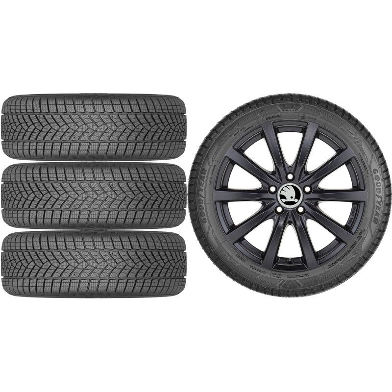 NOWE KOŁA ZIMA Skoda KamiQ (NW) Goodyear 205/50R17*7 NOWE KOŁA ZIMA Skoda KamiQ (NW) Goodyear 205/50R17*7