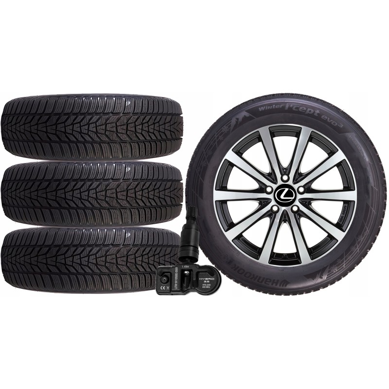 NOWE KOŁA ZIMA Lexus UX Hankook 215/60R17+TPMS*14 NOWE KOŁA ZIMA Lexus UX Hankook 215/60R17+TPMS*14