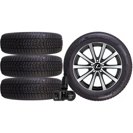 NOWE KOŁA ZIMA Lexus UX Hankook 215/60R17+TPMS*14