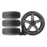 NOWE KOŁA ZIMA TOYOTA COROLLA XII 12 ZE1HE Falken 225/45R17+TPMS*7
