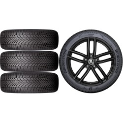 NOWE KOŁA ZIMA SKODA SUPERB NZ Bridgestone 215/55R17*6