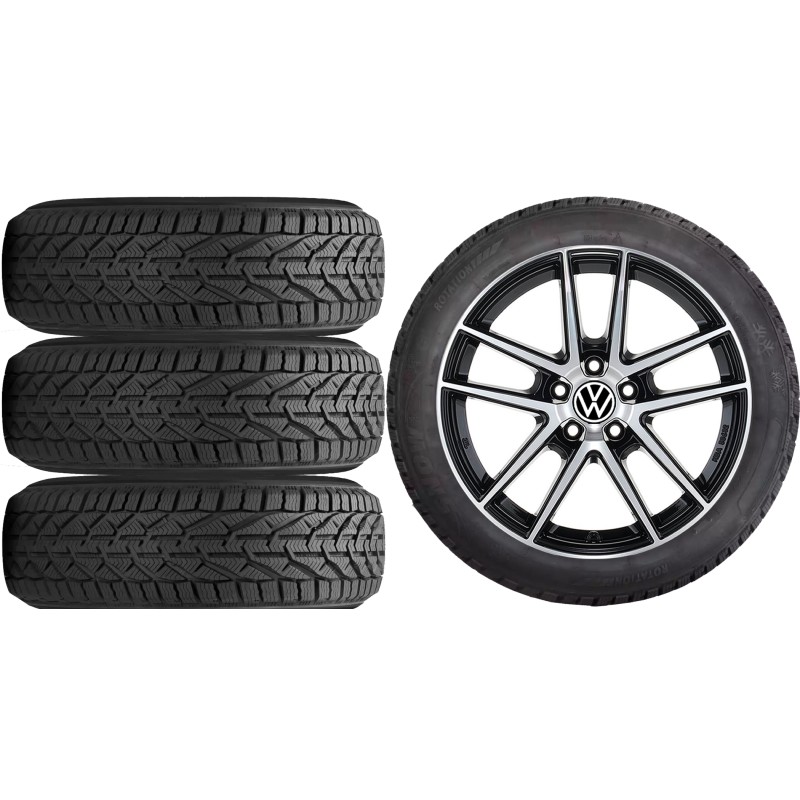 NOWE KOŁA ZIMA VW GOLF 8 VIII Riken 225/45R17*20