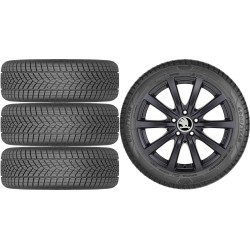 NOWE KOŁA ZIMA Skoda Scala (NW) Goodyear 205/50R17*9
