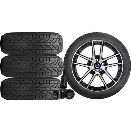 NOWE KOŁA ZIMA Volvo XC90 2 II GEN (L) Riken 235/55R19+TPMS*17