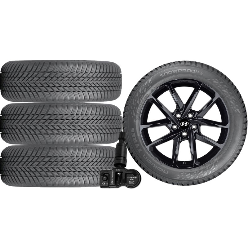 NOWE KOŁA ZIMA HYUNDAI Tucson (NX4e) Nokian 235/50R19+TPMS*2 NOWE KOŁA ZIMA HYUNDAI Tucson (NX4e) Nokian 235/50R19+TPMS*2