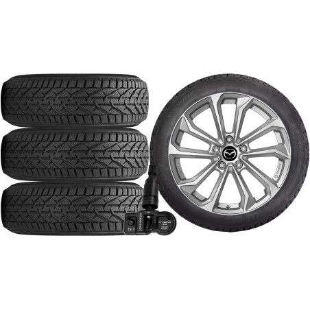 NOWE KOŁA ZIMA Mazda CX-3 (DJ1) Riken 215/60R16+TPMS*4