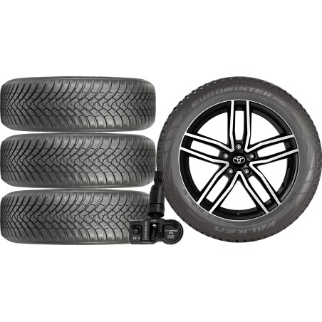 NOWE KOŁA ZIMA TOYOTA YARIS CROSS XPB1F(M) Falken 215/50R18+TPMS*2