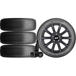NOWE KOŁA ZIMA Hyundai i30 (PDE) Dunlop 225/45R17+TPMS*2