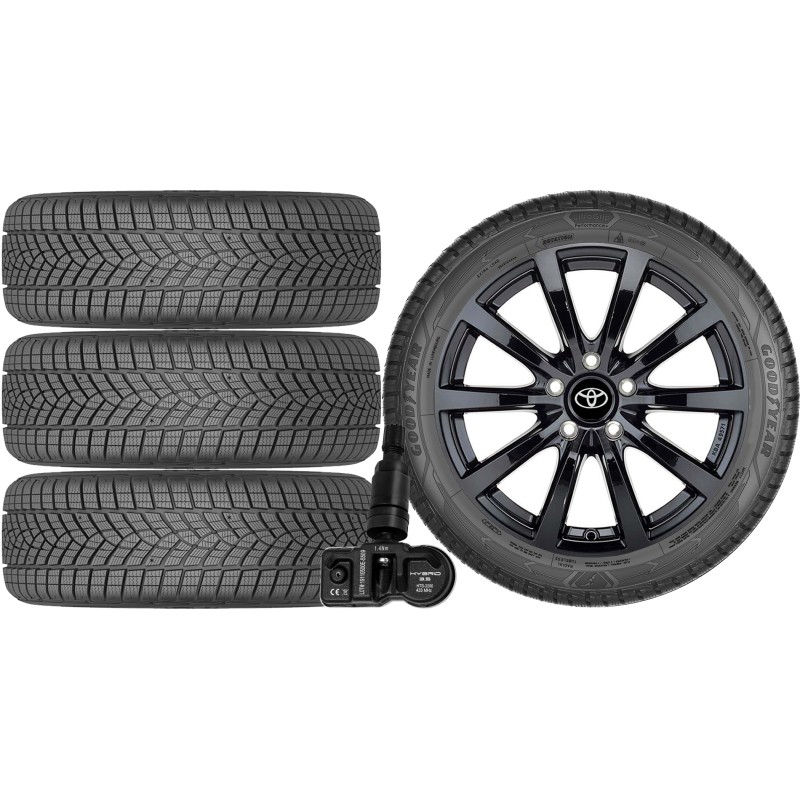 NOWE KOŁA ZIMA TOYOTA COROLLA Cross XG1TJ Goodyear 225/50R18+TPMS*8 NOWE KOŁA ZIMA TOYOTA COROLLA Cross XG1TJ Goodyear 225/50R18+TPMS*8