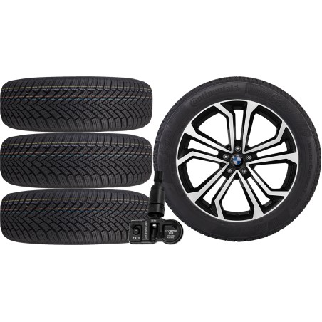 NOWE KOŁA ZIMA BMW 3 G20 G3L Continental 225/45R18+TPMS*5