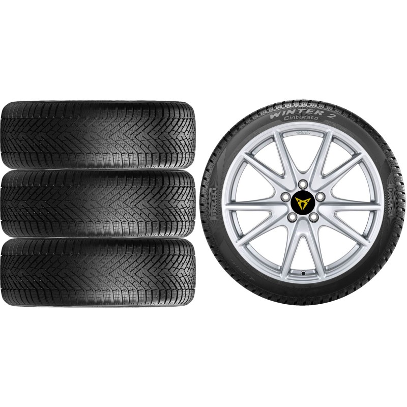 NOWE KOŁA ZIMA Cupra Leon SP Pirelli 225/40R18*22 NOWE KOŁA ZIMA Cupra Leon SP Pirelli 225/40R18*22