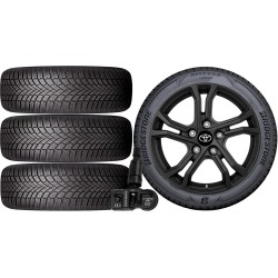 NOWE KOŁA ZIMA TOYOTA COROLLA XII 12 ZE1HE Bridgestone 205/55R16+TPMS*7