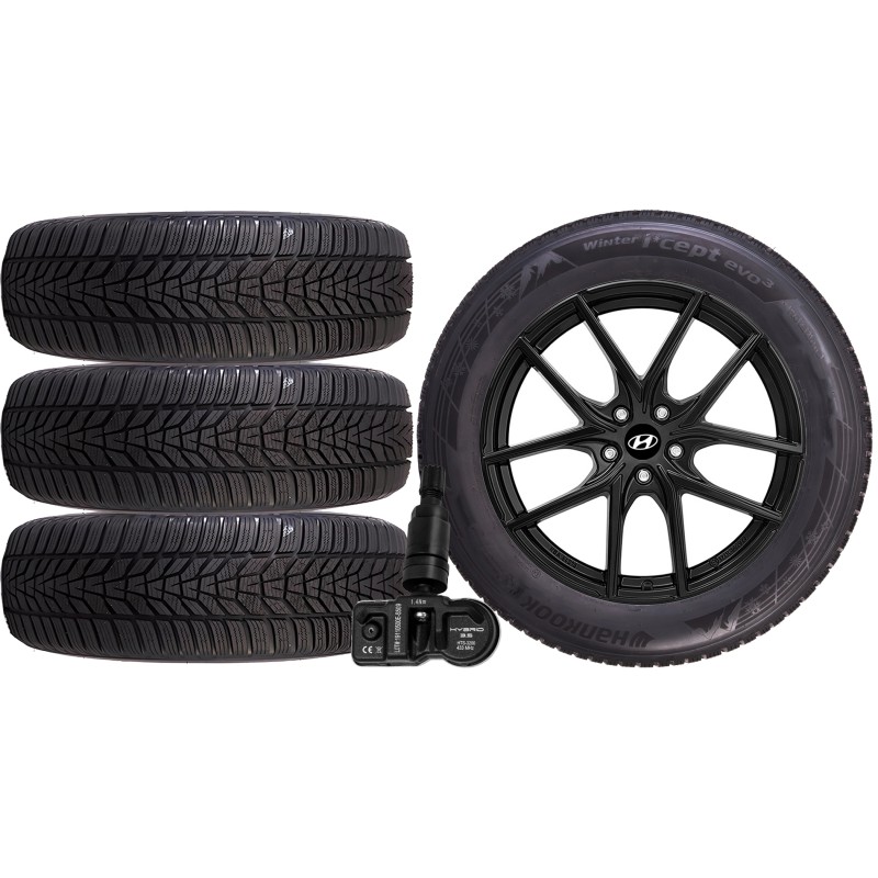 NOWE KOŁA ZIMA Hyundai i30 (PDE) Hankook 225/40R18+TPMS*5 NOWE KOŁA ZIMA Hyundai i30 (PDE) Hankook 225/40R18+TPMS*5
