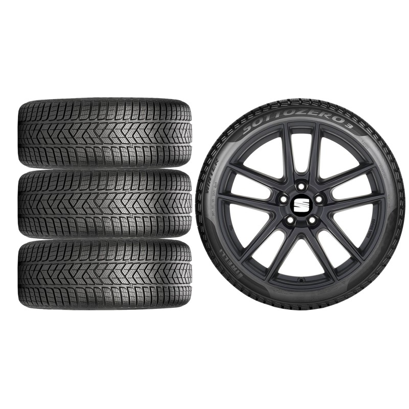 NOWE KOŁA ZIMA Seat Leon Pirelli 225/45R17*17 NOWE KOŁA ZIMA Seat Leon Pirelli 225/45R17*17