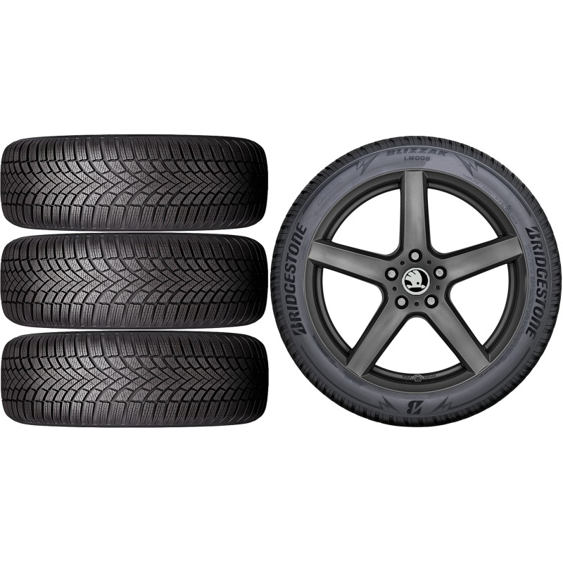 NOWE KOŁA ZIMA Skoda SuperB (3T) Bridgestone 215/55R17*12 NOWE KOŁA ZIMA Skoda SuperB (3T) Bridgestone 215/55R17*12